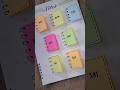 Sticky Notes Idea Shorts Stickynotes Journal Bujo Frontpage Doodle Notes Paper Ideas Diy