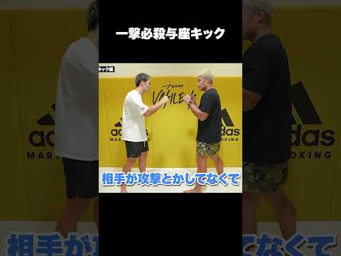 【一撃必殺】カーフのNEXT与座キック #shorts