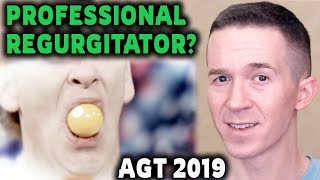 Magician REACTS to Stevie Starr the Professional Regurgitator on AGT The Champions 2019