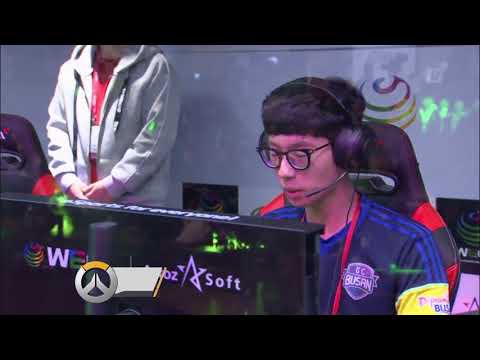 [WEGL Day1] Overwatch 3:3 Lockdown Elimination Match2 GC Busan Red vs GC Busan Blue