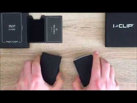 Slim Wallet I Clip vs  Znap by slimpuro | Top minimalist Wallet | Die besten Slim Wallet? [Deutsch]