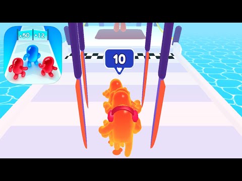 Join Blob Clash 3D - All Levels Gameplay Android, iOS