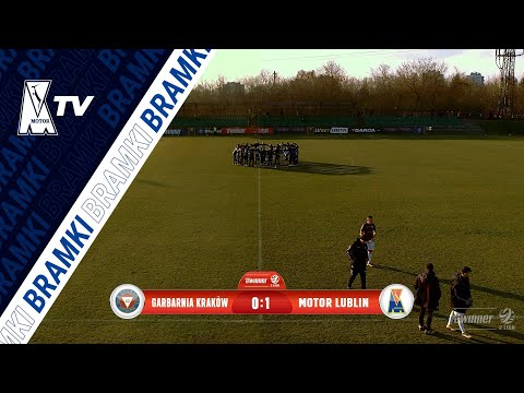 Bramka z meczu Garbarnia Kraków - Motor Lublin (04.04.2022)