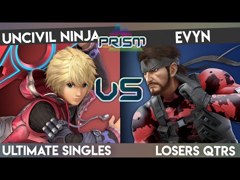 PRISM 185 - Uncivil Ninja (Shulk) vs. Evyn (Snake) - Losers Quarters - Smash Ultimate Singles