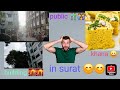 Badi Badi Building Public 🫣and Khana In Surat Prajapati Manabhai Viral Vlog Video