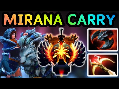 🔥 MIRANA CARRY — FULL DAMAGE LEAP JUMPSCARES | DOTA 2 GAMEPLAY 🔥