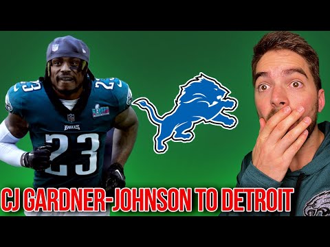 BREAKING: Eagles CJ Gardner-Johnson Signs with the Detroit Lions