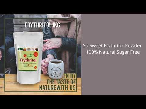 Erythritol sugar free sweetener, packaging type: powder, pac...