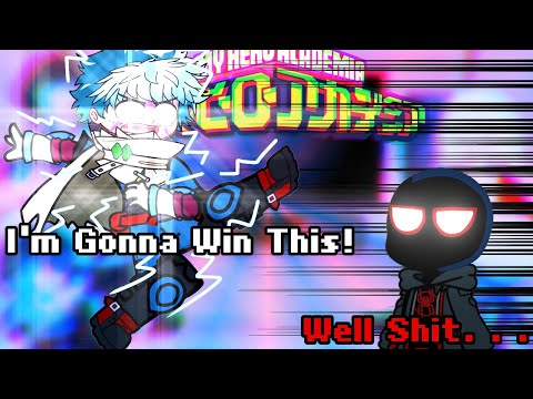 MHA Reacts to Spider-Man VS Deku Death Battle ||Gacha Club||