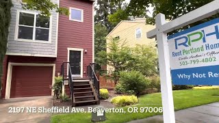 For Rent: 2197 NE Sheffield Ave, Beaverton, OR 97006