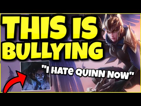 I bullied this Sylas as QUINN SUPPORT... - (League of Legends)