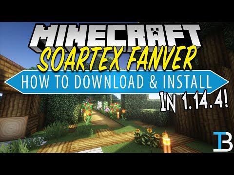 Как скачать и установить Soartex Fanver в Minecraft 1.14.4