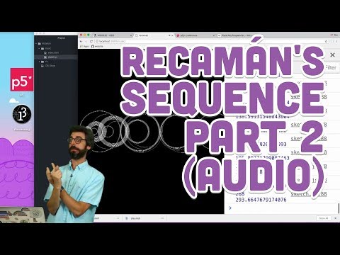 コーディングチャレンジ #110.2.レカマンのシークエンス - パート2 (オーディオ) (Coding Challenge #110.2: Recamán's Sequence - Part 2 (Audio))