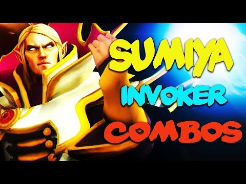 Sumiya Invoker Maestro -  Imba Combos - 7.10 Dota 2
