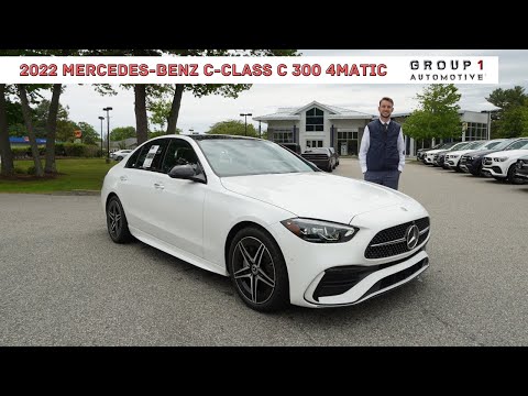 2022 Mercedes-Benz C-Class C 300 4MATIC Sedan | Video Tour with Spencer