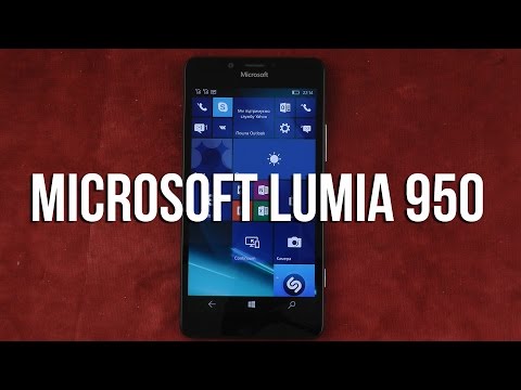 Обзор Microsoft Lumia 950 Dual Sim (black)