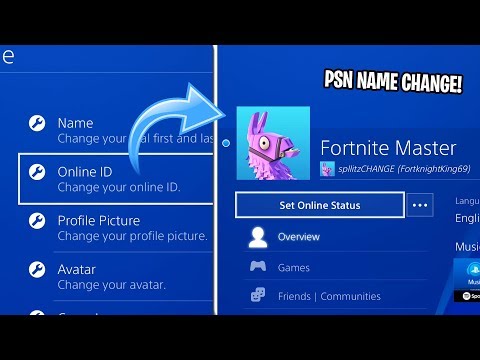 How to CHANGE your PSN NAME on PS4 (EASY METHOD) 2023