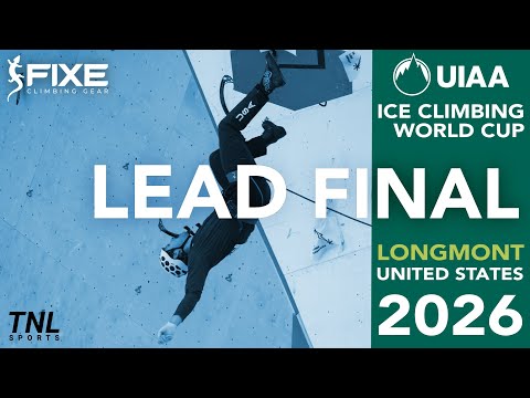 Round 3 Lead Finals - 2026 Ice Climbing World Cup - LIVE from Longmont, USA