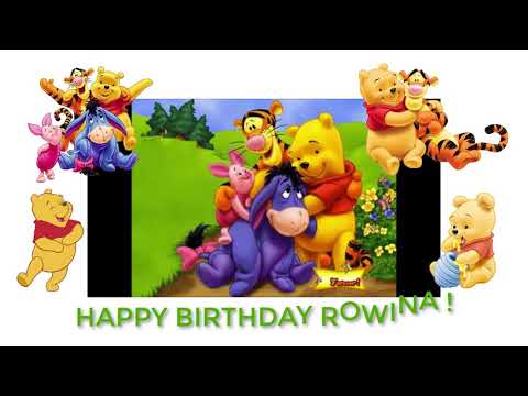 HAPPY BIRTHDAY ROWINA 2017
