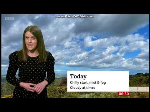 Alex Osbourne BBC Points West weather on BBC ONE March 28th 2022 in HD! - 60 FPS