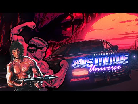Nightdriver - Fades Away |80s Movie Universe in Anime | Synthwave