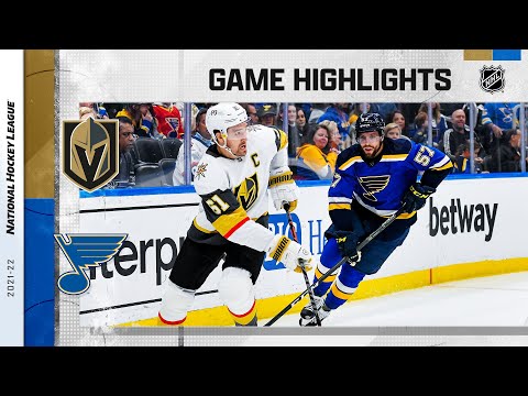 Golden Knights @ Blues 4/29 | NHL Highlights 2022