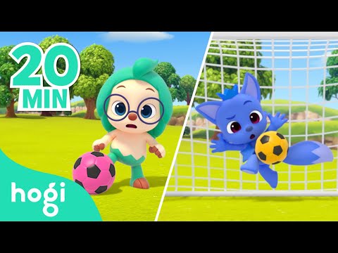 Learn Colors with Soccer Ball and More | +Compilation | Pinkfong & Hogi Colors for Kids
