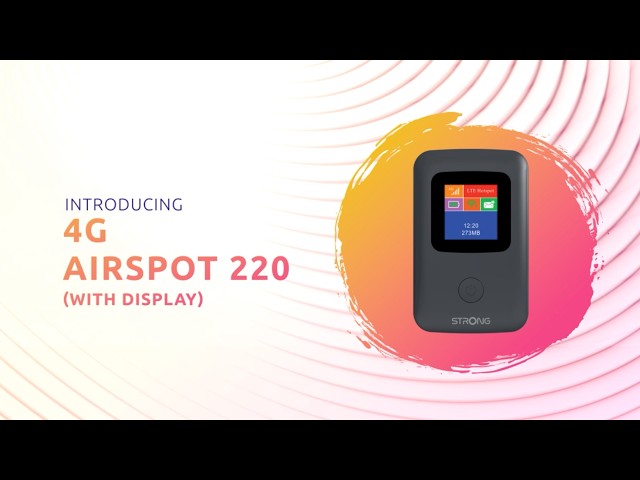 Strong Router 4G Portátil 150 video