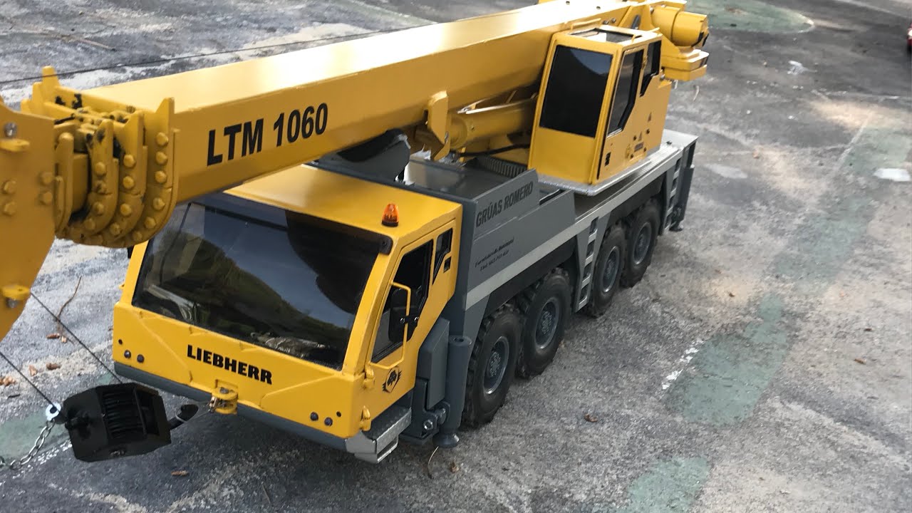 LIEBHERR LTM 1060 radio control, power GRUAS ROMERO