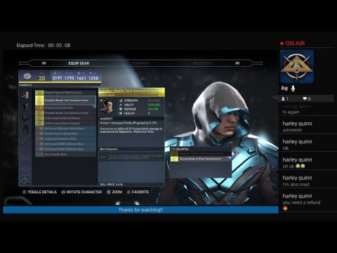 Demon blade robin legendary gear