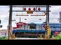 RailWay Korean Railroad Crossing ITX Saemaeul Train Diesel Locomotive EMD Железнодорожн