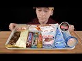 ASMR Chocolate Ice Cream Cookie Sandwich Magnum Haagen Dazs Fat Sandwich Cones Twix Snickers