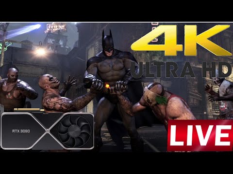 Batman: Arkham City Remastered (RTX 3090) 4K 60FPS HDR Gameplay
