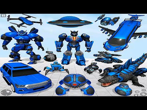 Limo Robot Multiple Transform Games: Wars To The Moon Mission | Android iOS Gameplay