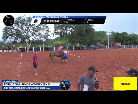 DISPUTA DA IX VAQUEJADA DO PARQUE 2 IRMÃOS - BELA VISTA CORRENTE -PI