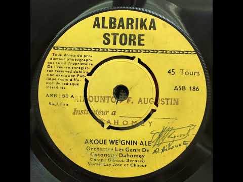Orchestre Les Genis De Cotonou - Akoue We Gnin Ale