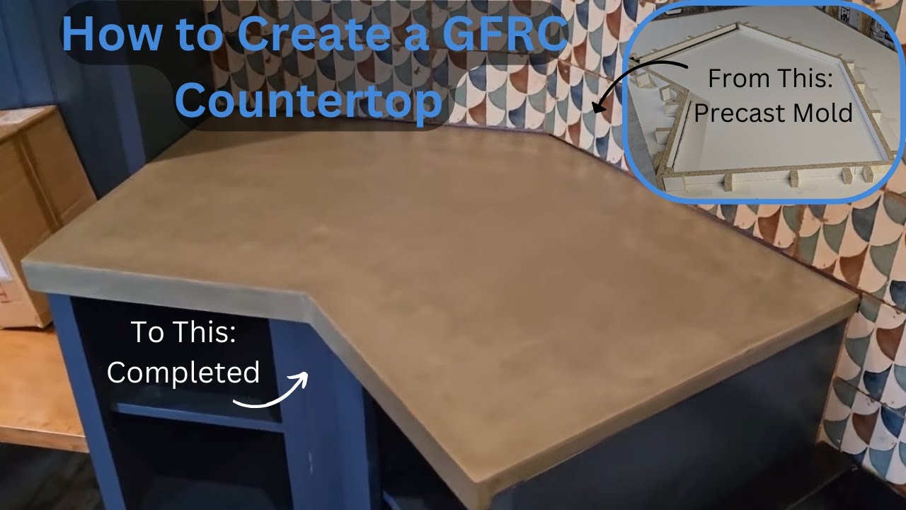 How to do a GFRC (Glass fiber reinforced concrete) from start to finish