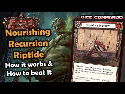 Nourishing Recursion Riptide - How it works, How to beat it | Flesh and Blood TCG | Go Again! Ep350
