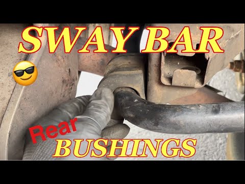 HONDA PILOT Rear SWAY BAR BUSHINGS Replacement - How to Change Sway Bar Bushings on Honda Pilot