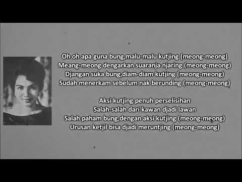 NIEN LESMANA - AKSI KUTJING (Tjipt. Oei Jok Siang) (1958)