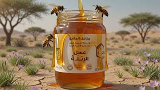 عسل زهرة الربله مع الشفلح والربيع