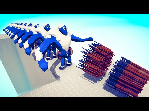 10x ICE GIANT vs 2x EVERY GOD 🧊🧊🧊 | Totally Accurate Battle Simulator (TABS)