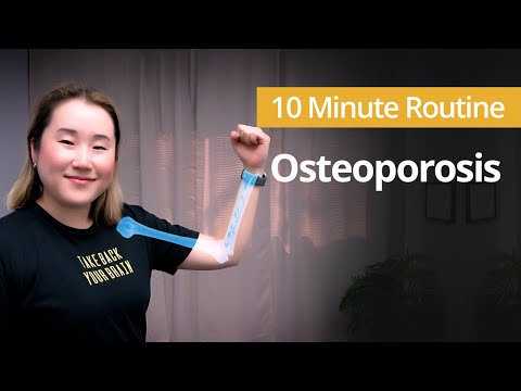 OSTEOPOROSIS Exercises to Help Increase Muscle Strength | 10 Minute Daily Routines