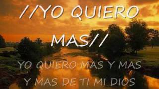 YO QUIERO MAS  marcos barrientos