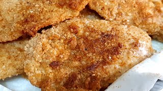 שניצל בטעם גריל כשר לפסח מטבח בקלי קלות ליהי קרויץ (ליהי קרויץ - מטבח בקלי קלות) - התמונה מוצגת ישירות מתוך אתר האינטרנט יוטיוב. זכויות היוצרים בתמונה שייכות ליוצרה. קישור קרדיט למקור התוכן נמצא בתוך דף הסרטון