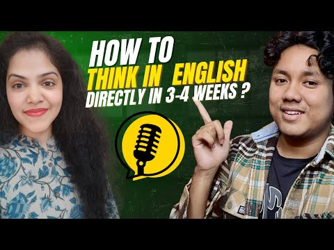 Stop Translating! How to Think in English in 3-4 weeks(Step-by-Step) 