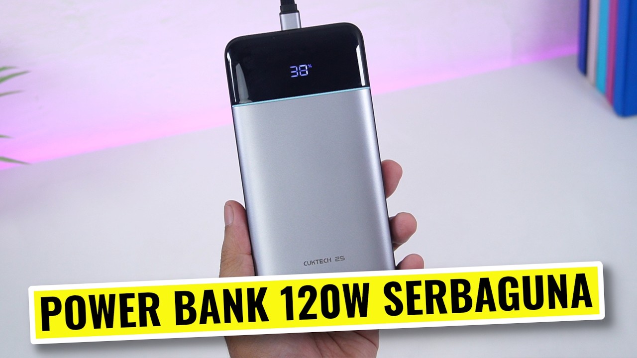 ⚡ Power Bank Terbaik untuk Laptop, Tablet, dan Smartphone | CUKTECH 25SE