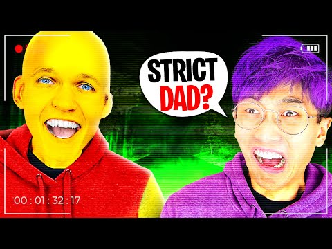 ROBLOX WEIRD STRICT DAD CHAPTER 3 In REAL LIFE!? (LANKYBOX REACTION!)
