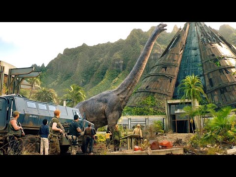 Brachiosaurus Scene   Jurassic World Fallen Kingdom 2018 Movie Clip HD