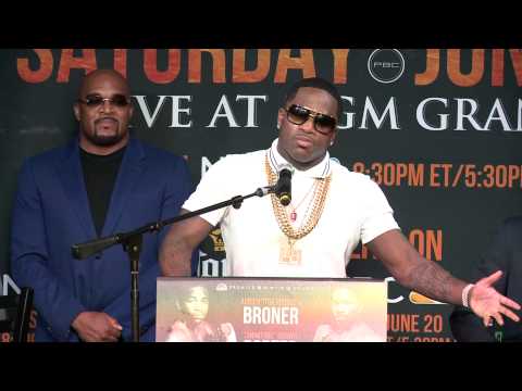 adrien broner vs shawn porter why ab was late to press conference - EsNews